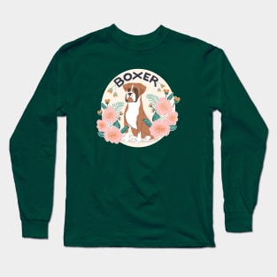 Boxer Dog Long Sleeve T-Shirt